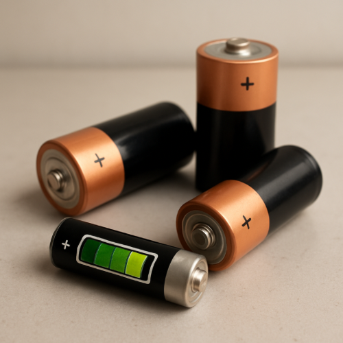 Batteries slowly losing charge over time