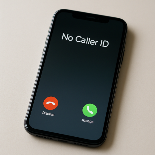 Phone ringing with no one on the line